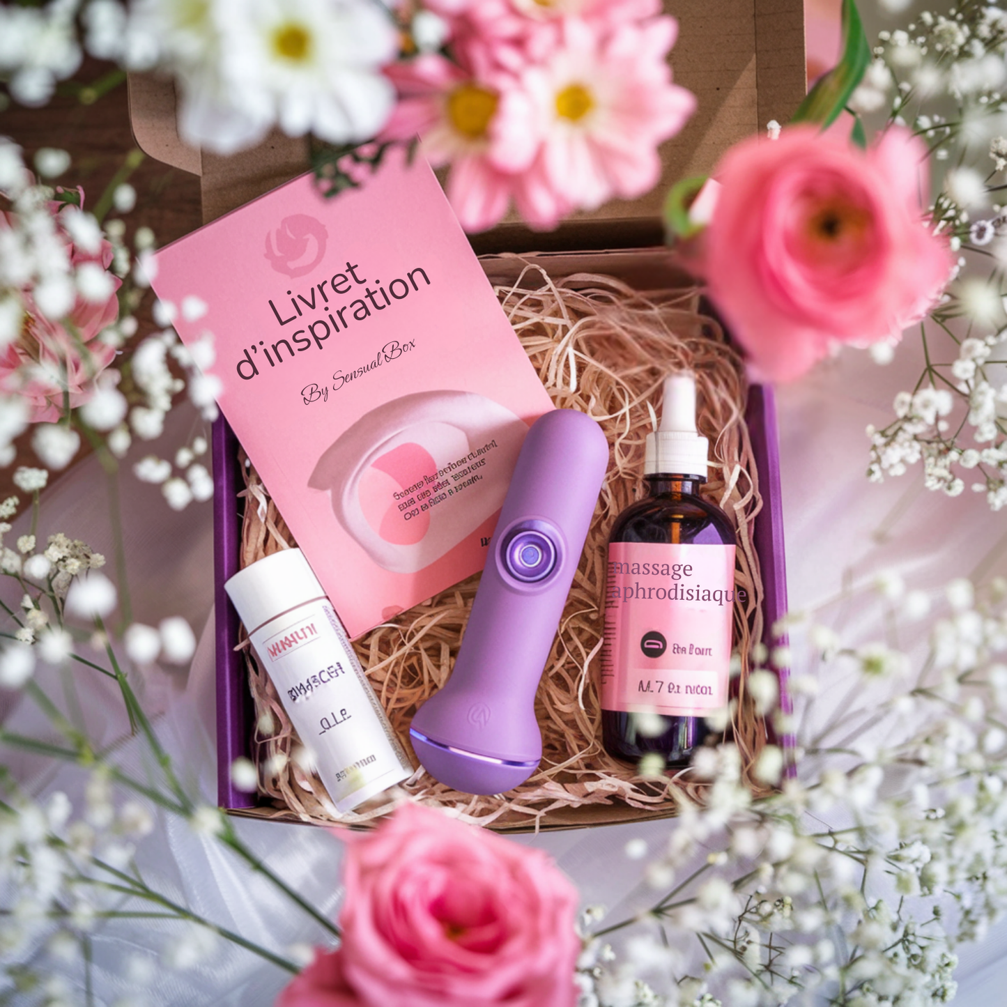 1 Coffret Sensual Box tous les 2 mois